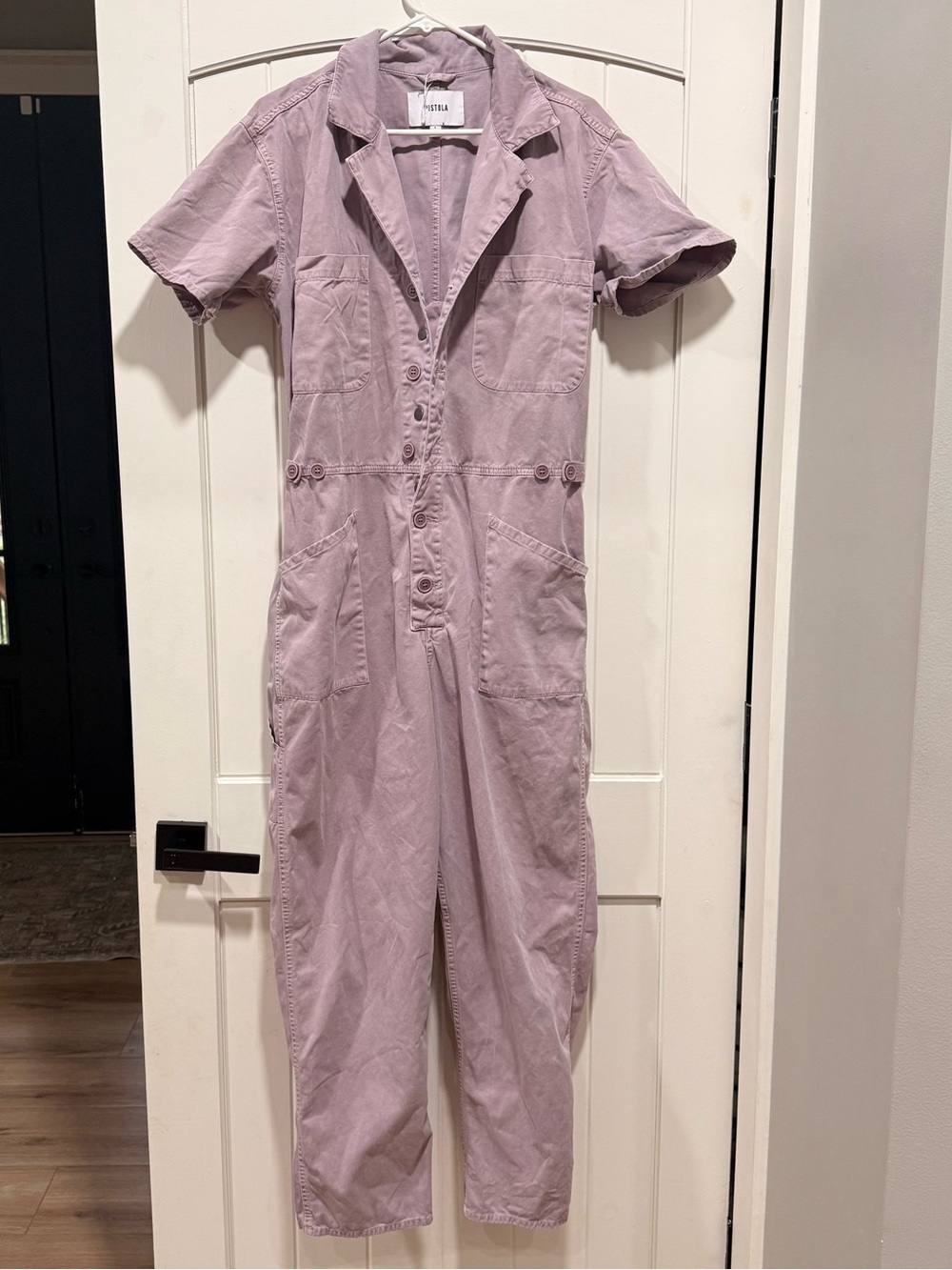 Pistola Grover Utility Jumpsuit Coverall Boilersuit Pink/ Mauve L